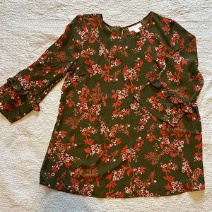 Motherhood maternity tunic blouse